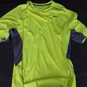 Men's NEON dryfit shirt with gray accents